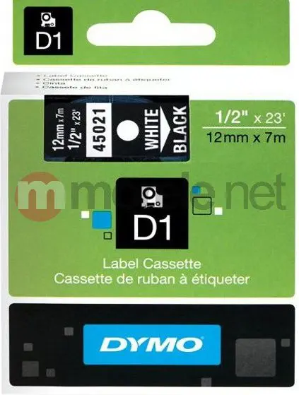 Marķējuma lente DYMO D1 Standarta 12mm Photo 13