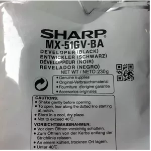 Developer Unit Sharp MX-51GVBA 150000 pages Black