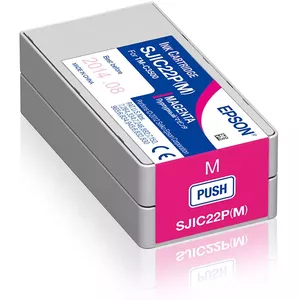 Cartridge Epson Ink C33S020603 SJIC22PM Magenta