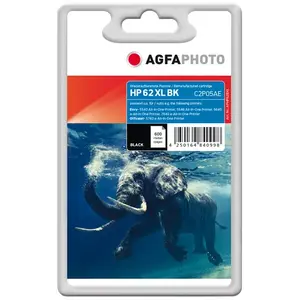 Kārtridžs AgfaPhoto Ink Black HP No. 62 XL APHP62BXL Krāsa