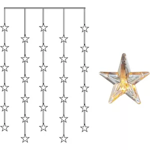 LED curtain light Star Trading Star Curtain WW 0.9×1.2 m 30 LED IP20