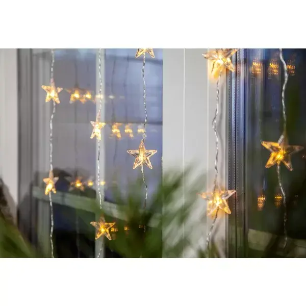 LED curtain light Star Trading Star Curtain WW 0.9×1.2 m Photo 3
