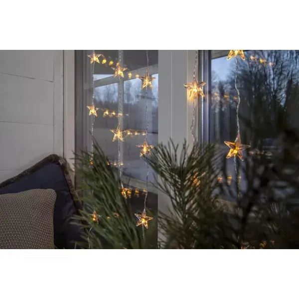 LED curtain light Star Trading Star Curtain WW 0.9×1.2 m Photo 4