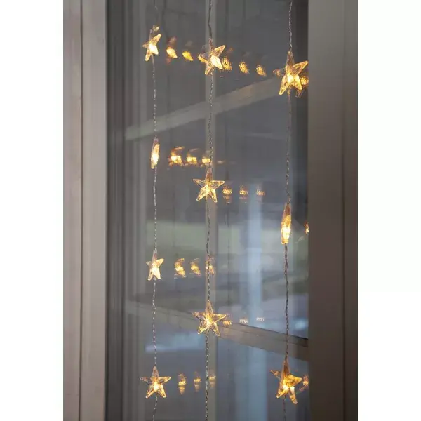 LED curtain light Star Trading Star Curtain WW 0.9×1.2 m Photo 5