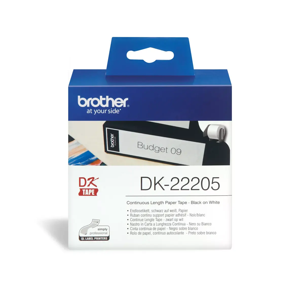 Nepārtraukta etiķete Brother DK22205 Photo 6