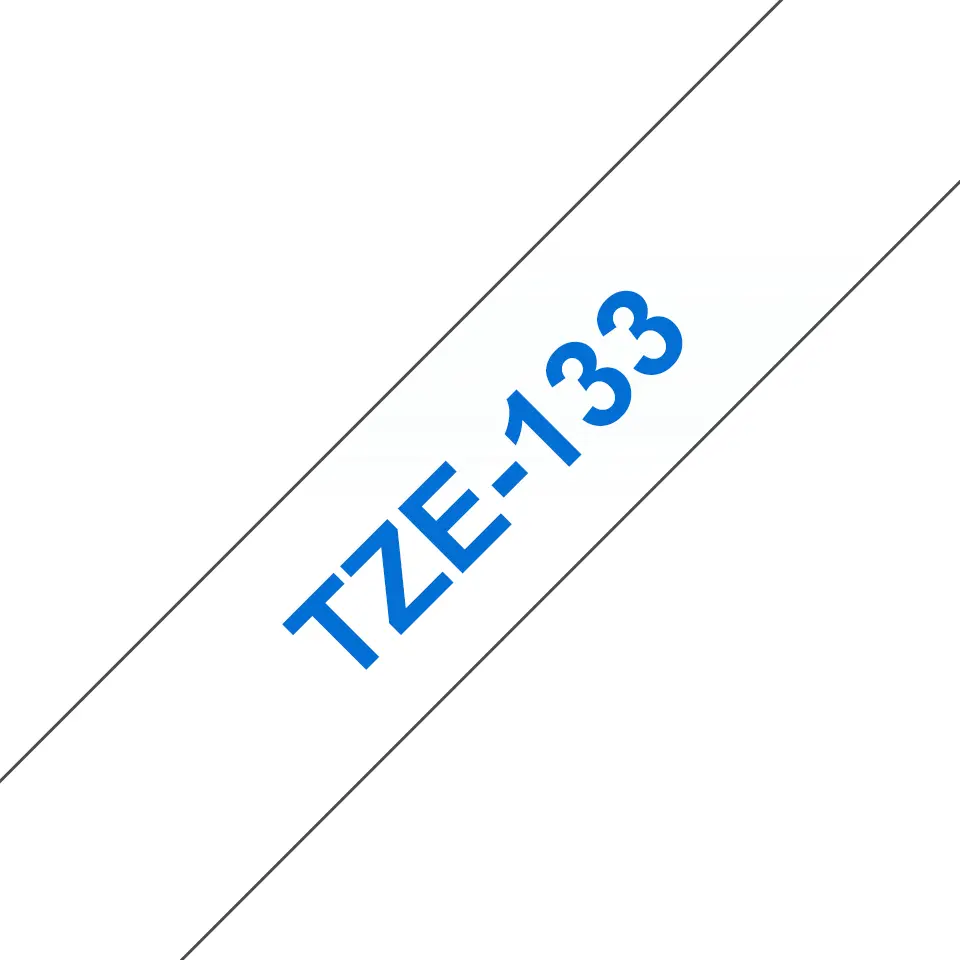 Brother TZe-133 Laminēta lente 12mm Zils