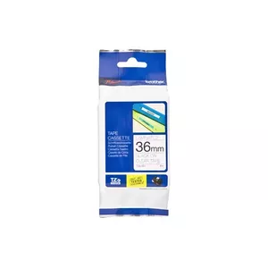 Laminated tape Brother TZe161 36mm Black on transparent