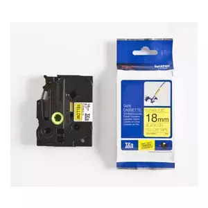 Label-making tape Brother TZE-FX641 Black on yellow