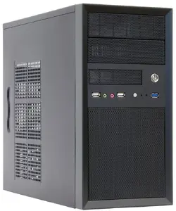 Компьютерный корпус Chieftec CT-01B-OP Mini Tower Black