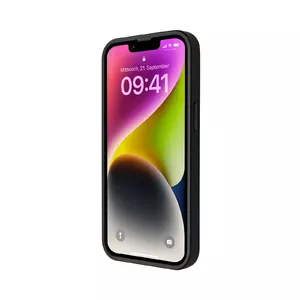 Artwizz IcedClip mobilo telefonu apvalks 15,5 cm (6.1") Aploksne Melns, Caurspīdīgs