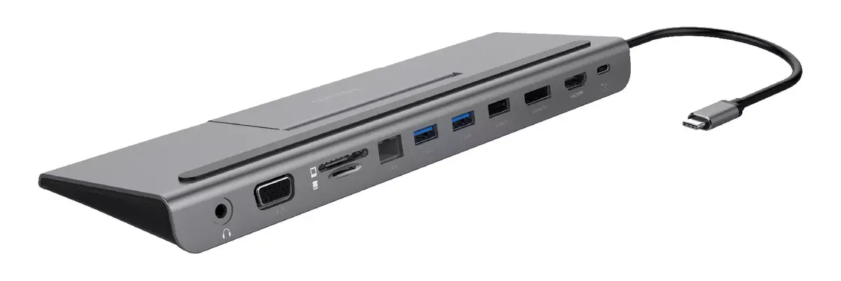 Док-станция для ноутбука Deltaco USBC-DOCK2 Photo 2