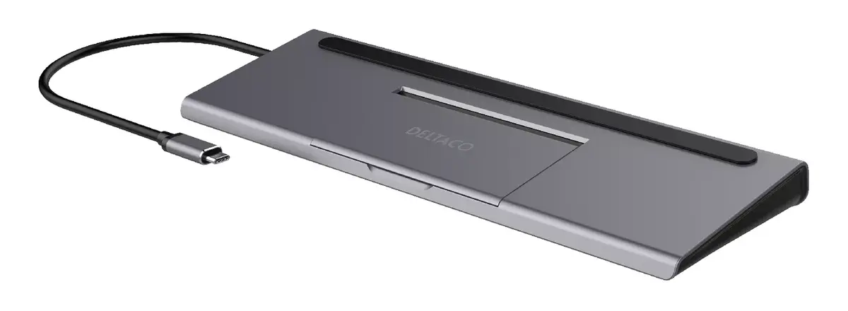 Док-станция для ноутбука Deltaco USBC-DOCK2 Photo 4