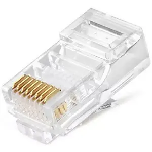 Разъём RJ45 Cat5e комплект 100 шт — OEM модульный сетевой штекер 8P8C для кабелей Cat5e