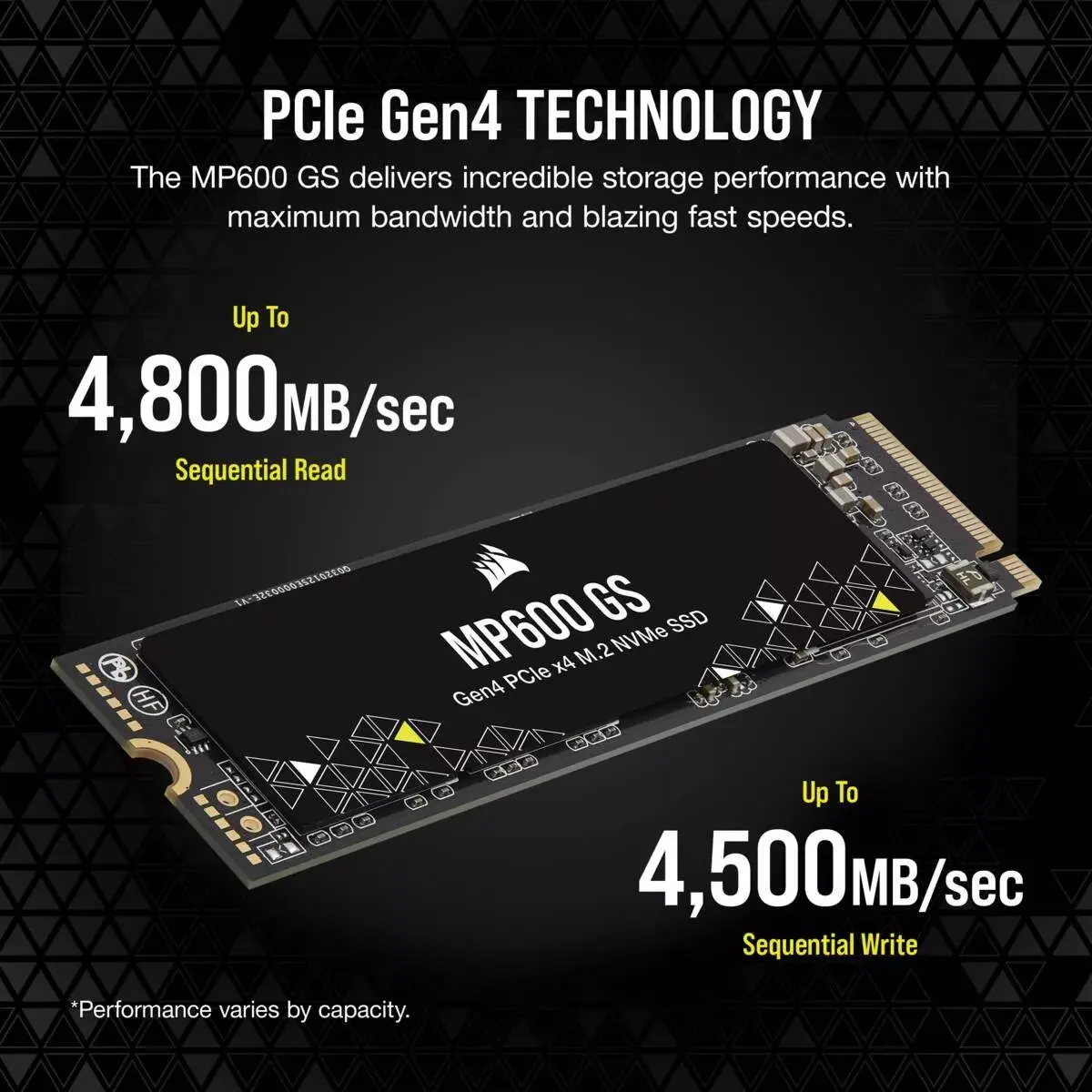 Corsair MP600 GS 1 TB M.2 NVMe PCIe 4.0 SSD Photo 9