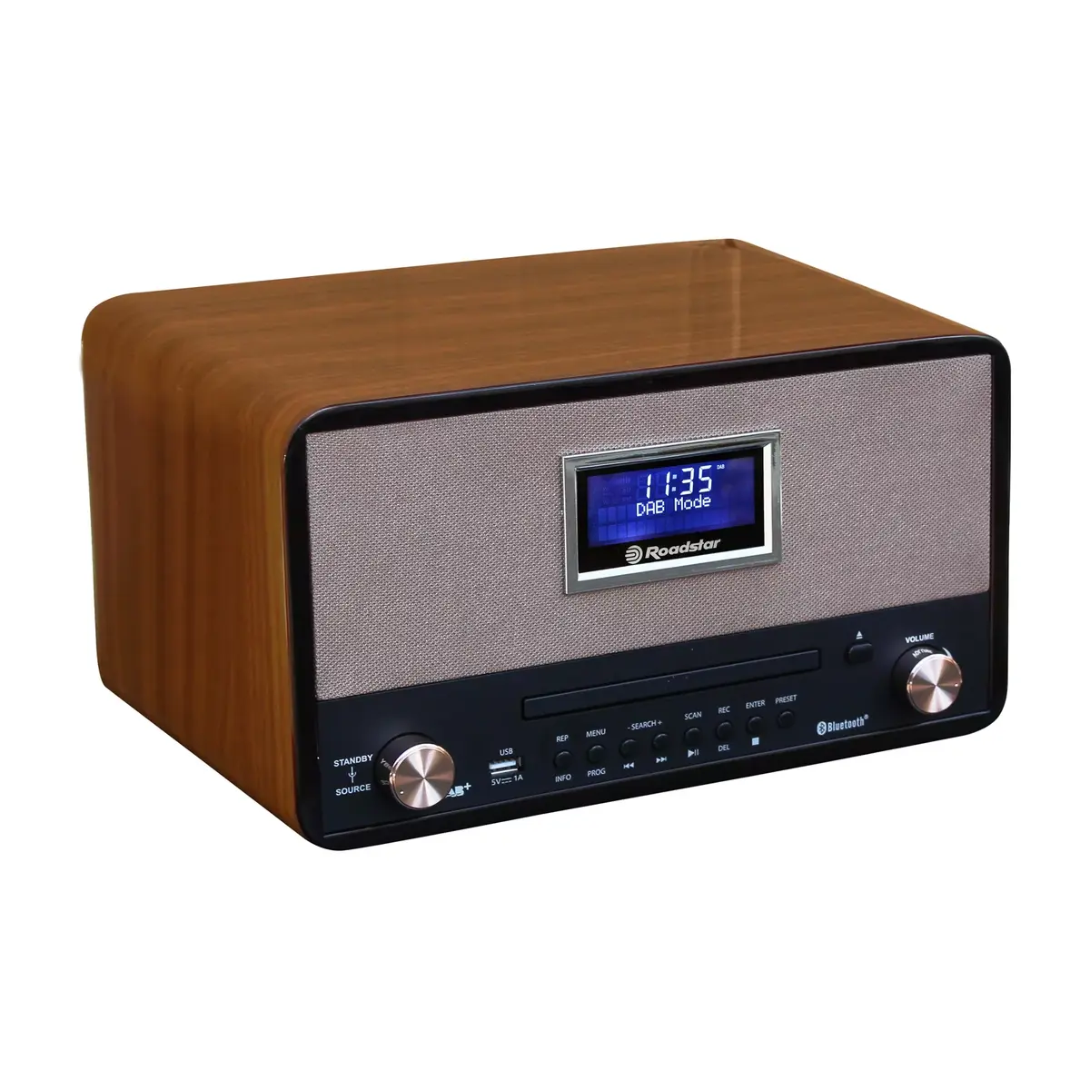 Roadstar HRA1782DBT Personīgais digitālais radio DAB