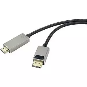 Кабель DisplayPort — HDMI Renkforce RF-4995156 — DisplayPort (м) на HDMI (м)