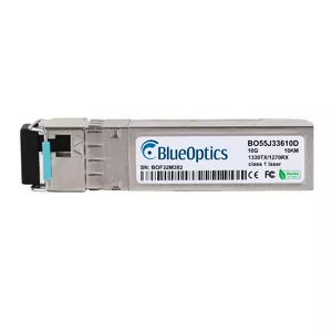 Fiber optic transceiver module BlueOptics S+32LC10D-BO SFP+ LC Aluminium