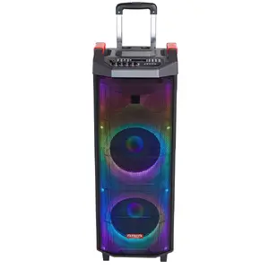 Aiwa KBTUS-710 Portatīvais un ballīšu skaļrunis Melns 90 W
