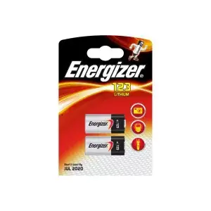 Одноразовая батарея Energizer CR123/CR123A Литий 3В 17x17x33.4мм