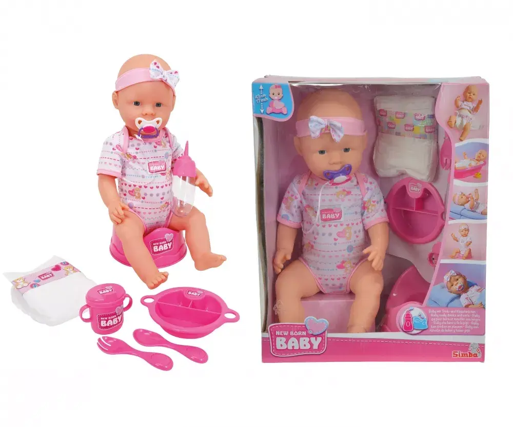 Leļļu Simba New Born Baby Baby Doll Photo 2