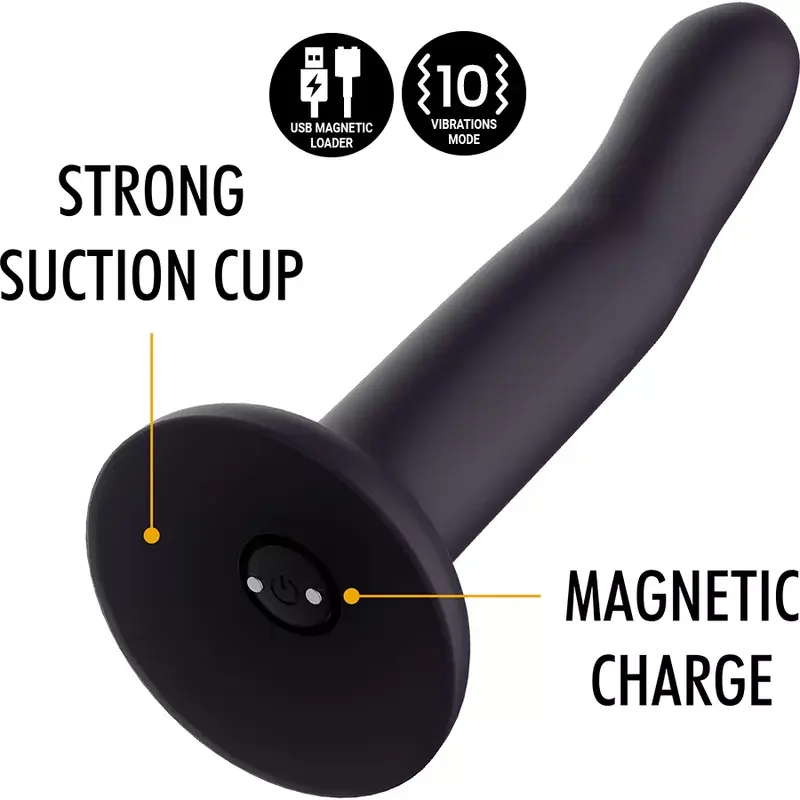 Силиконовый вибратор Mythology Duman Mystic Dildo L Photo 3
