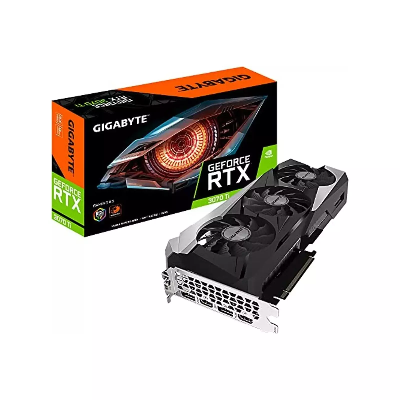 Gigabyte GeForce RTX 3070 Ti GV-N307TGAMING-8GD | Video cards | AiO.lv