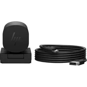 HP 965 4K Streaming Webcam 8 MP Full HD USB Black Clip Mount