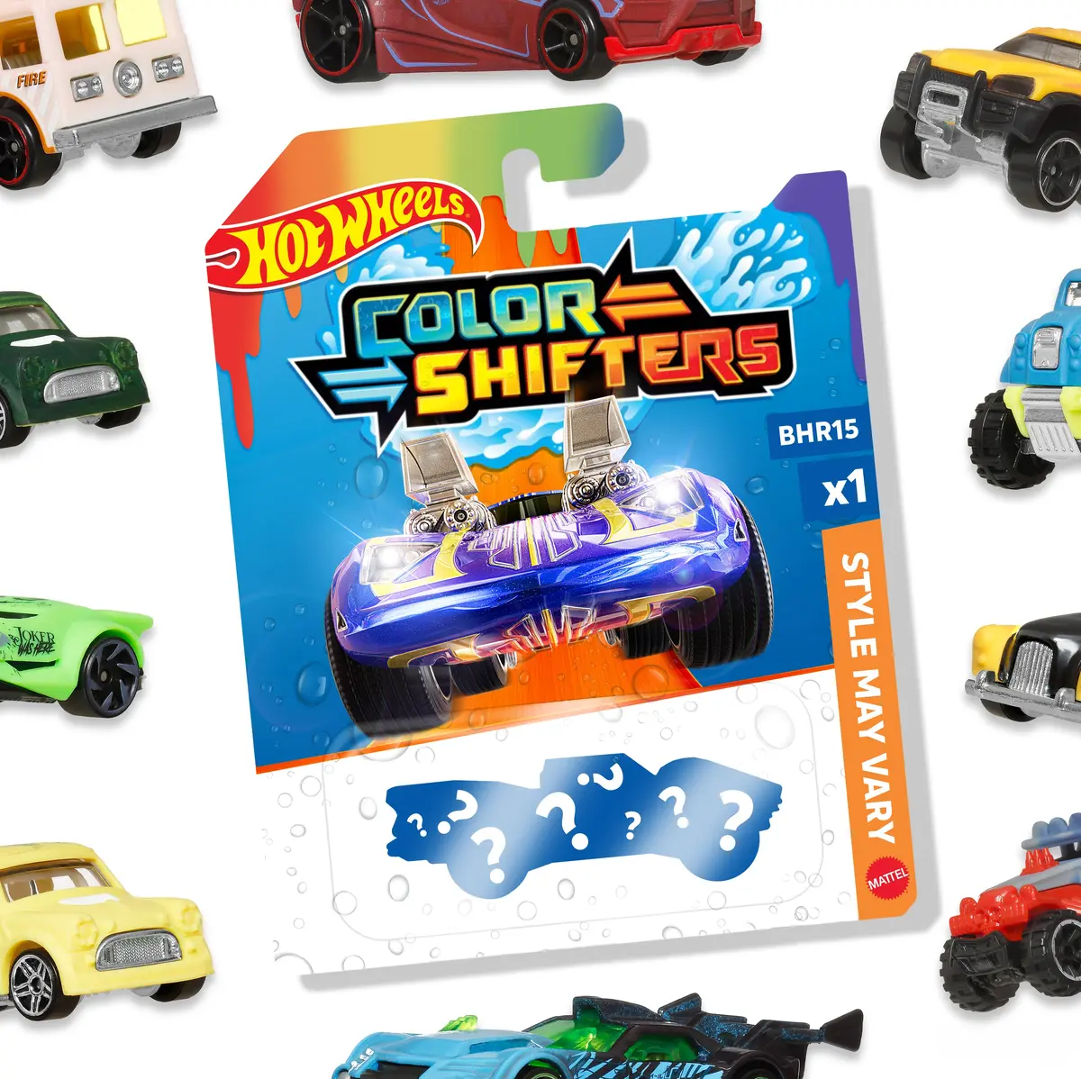 Hot Wheels Color Shifters Transformējama rotaļu
