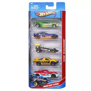 Vehicle set Hot Wheels 5-Car Pack Assortment – 5 die-cast cars, assorted colours, age 3+