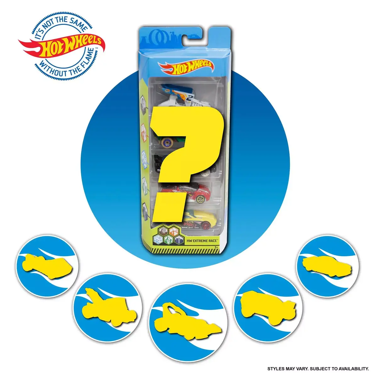 Hot Wheels 5-Car Pack Assortment auto komplekts Photo 2
