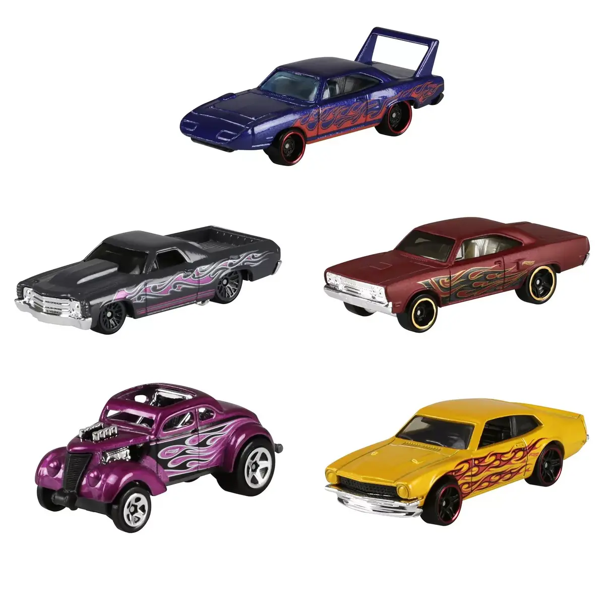 Hot Wheels 5-Car Pack Assortment auto komplekts Photo 6