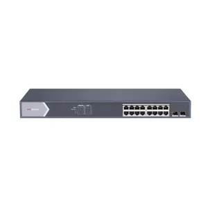 Управляемый коммутатор Hikvision DS-3E1518P-SI 16 портов Gigabit Ethernet PoE