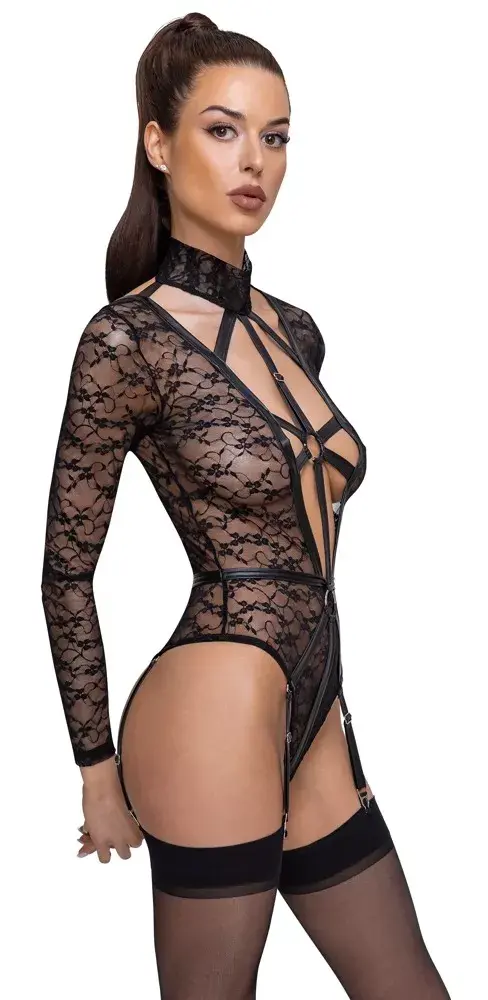Боди Cottelli Collection XL чёрное Photo 4