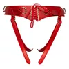 Страпон-ремень bad kitty Silicone Red S–L Photo 5