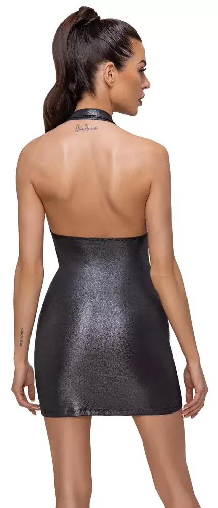 Женское серебристое платье cottelli collection 27181976041 Photo 5