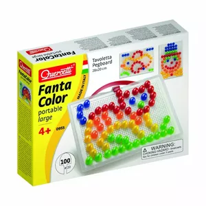 Развивающая доска QUERCETTI FantaColor Portable Large D.20 – набор для мозаики с штифтами