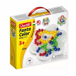 Educational construction set QUERCETTI FantaColor Daisy Basic d.15 – model 133