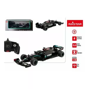 Radio vadāmā ma&scaron;īna Konstruktors MERCEDES-AMG F1 W11 EQ PERFOMANCE (black) 1:18 6+ CB46981