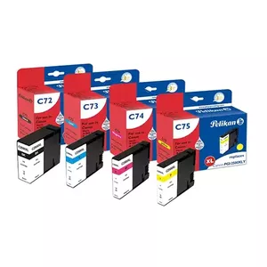 Картридж Pelikan PGI-2500XL Multi Pack B/C/M/Y