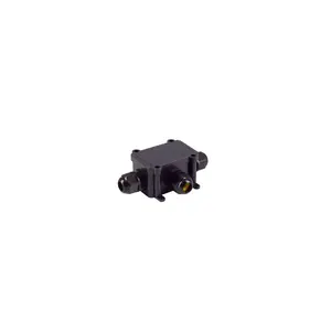 Electrical junction box ShiverPeaks BS08-01051 IP68 Black ABS Plastic