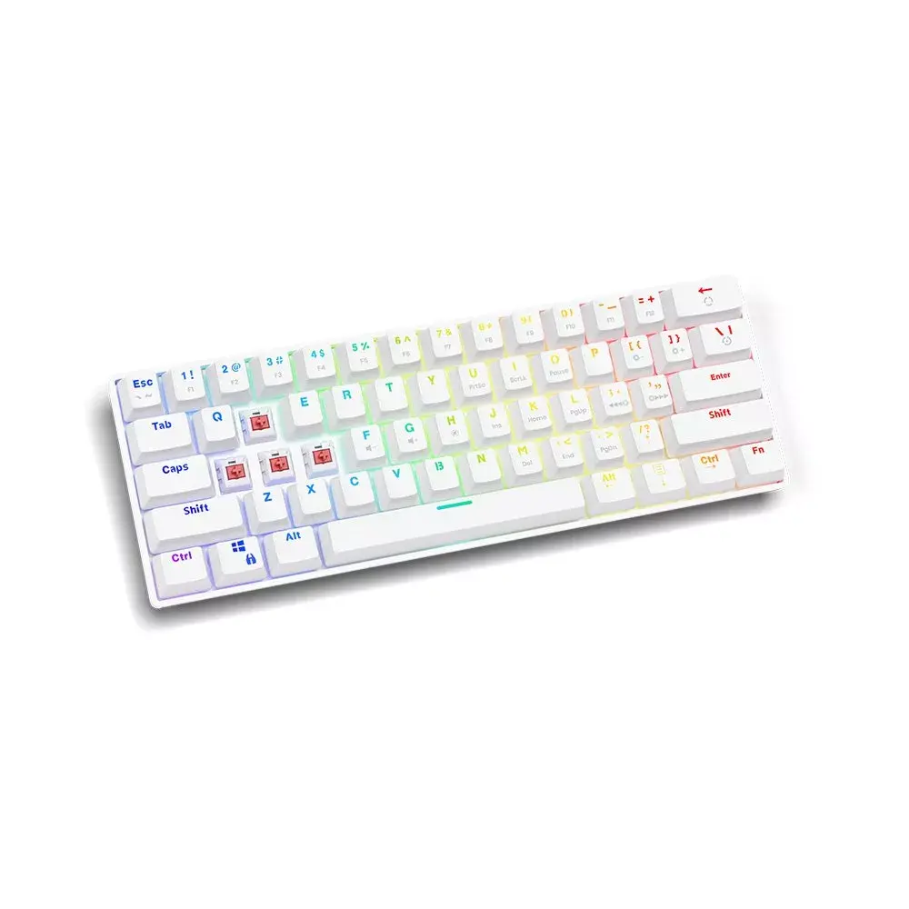 SAVIO WHITEOUT RED mechanical gaming keyboard Photo 7