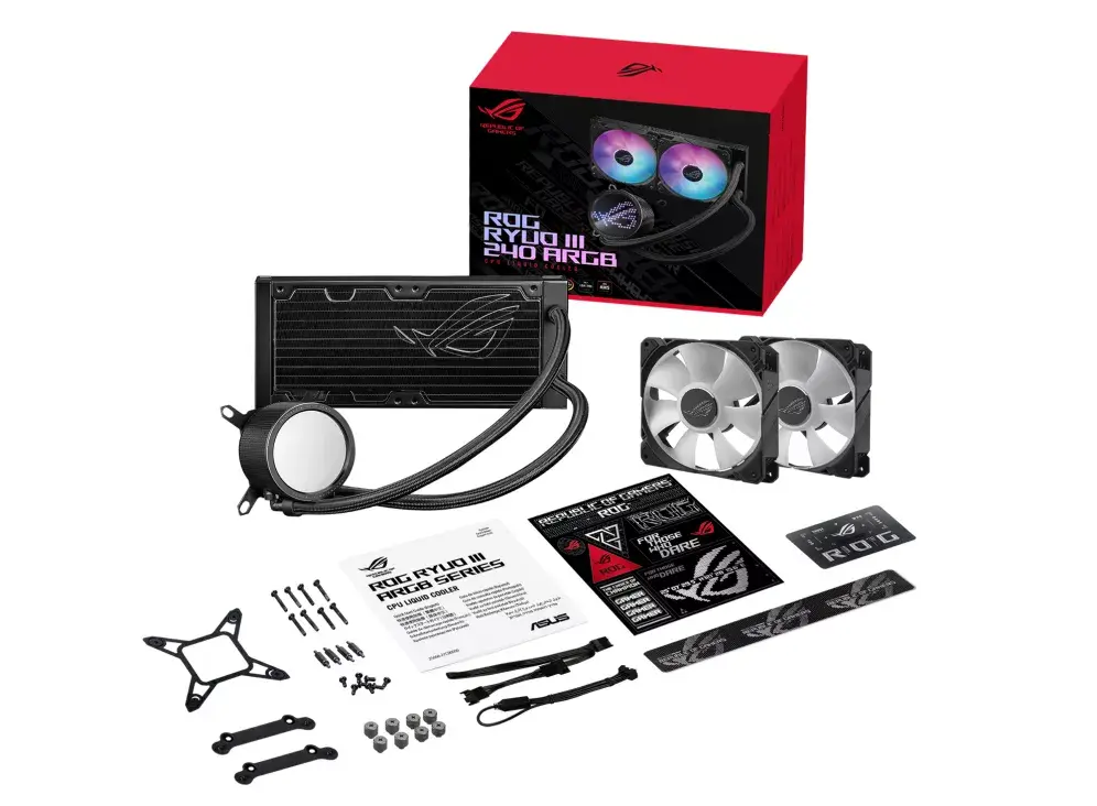 Ūdens dzesēšanas komplekts ASUS ROG Ryuo III 240 ARGB Photo 7