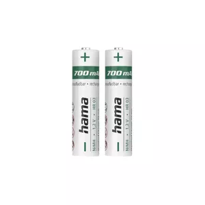 Rechargeable battery Hama 00223525 AAA Nickel-Metal Hydride NiMH