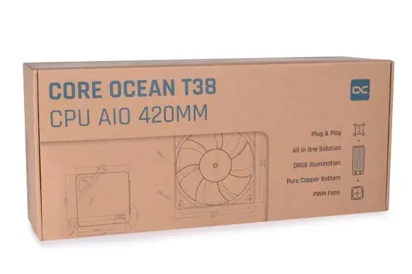 Система жидкостного охлаждения Alphacool T38 Photo 7