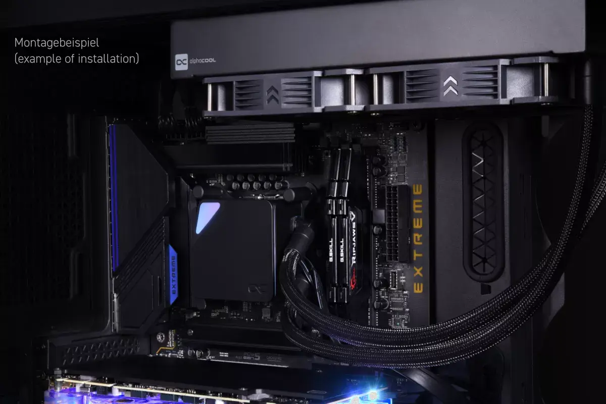 Система жидкостного охлаждения All-in-one Alphacool Core Ocean T38 AIO Photo 7