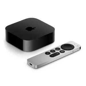 Apple TV 4K Черный, Серебристый 4K Ultra HD 128 GB Wi-Fi Подключение Ethernet