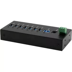 USB-концентратор Exsys EX-11247HMS 7 портов для DIN-рейки с защите от ESD 15 кВ