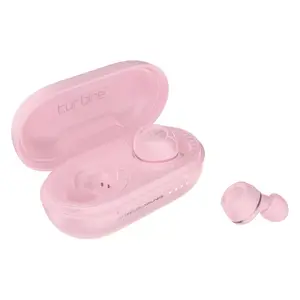 Headphones MONSTER Turbine Lite Airlinks — in-ear wireless Bluetooth, USB Type-C, pink, 10 m range, 50 g