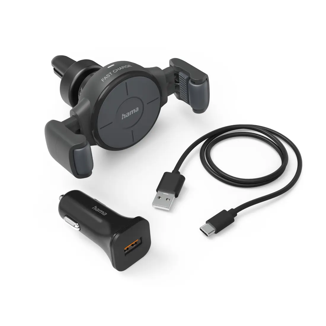 Auto lādētājs Hama FC10 Flex-Set Viedtālrunim
