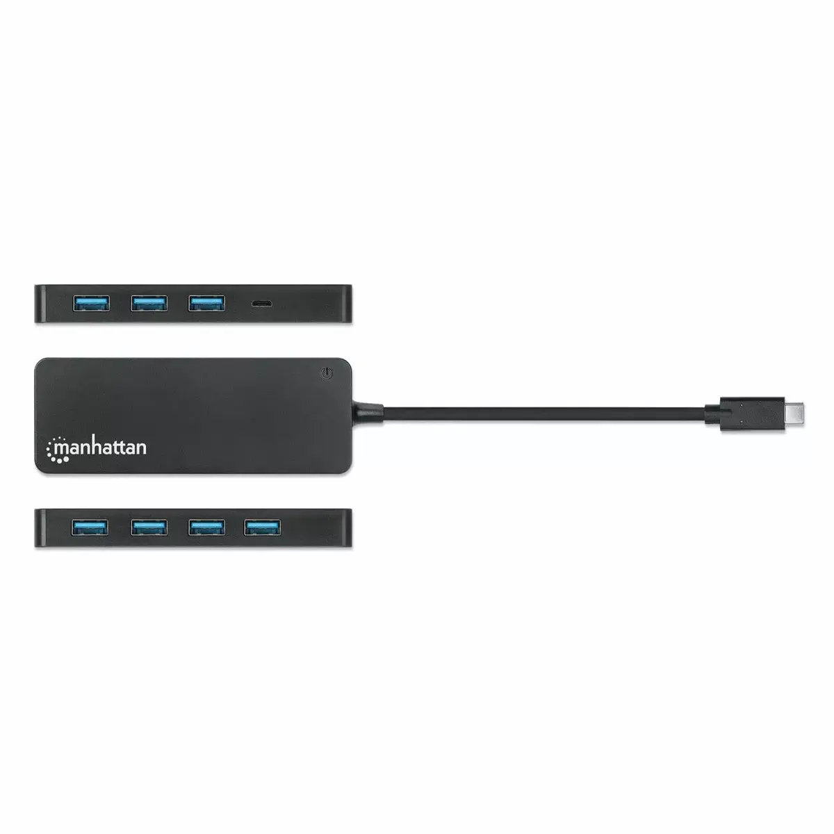 Док-станция/Хаб USB-C Manhattan 7x USB-A 5 Гбит/с Photo 4